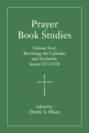 Cover image for Prayer Book Studies Volume Four ISBN 9781640659315
